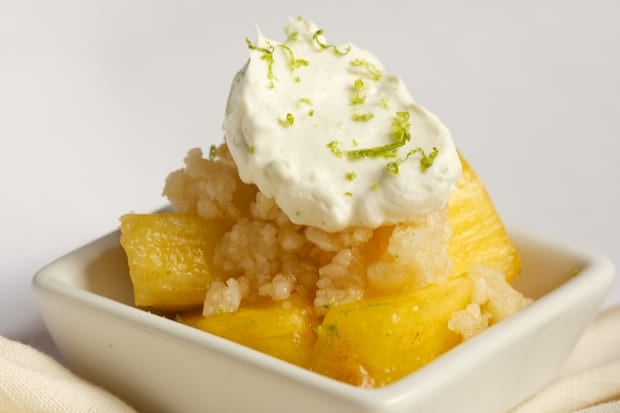 Beyond Dessert: Healthy No-Bake Pineapple Crisp for Breakfast